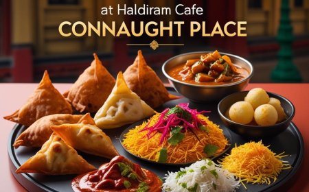 Discover the Flavors of Delhi at Haldiram Cafe Connaught Place