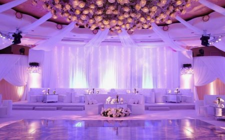 How Wedding LED Lighting Rental Enhances Your Big Day