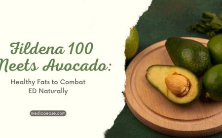 Fildena 100 Meets Avocado: Healthy Fats to Combat ED Naturally