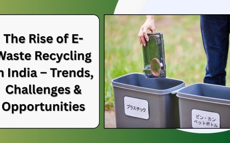 The Rise of E-Waste Recycling in India – Trends, Challenges & Opportunities