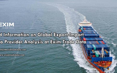 Global Import Export Data Provider is available at Exim Trade Data