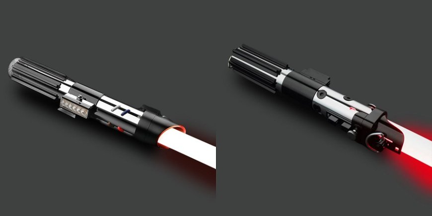Embrace the Dark Side with the Ultimate Neopixel Darth Vader Lightsaber Replica from BMlightsabers