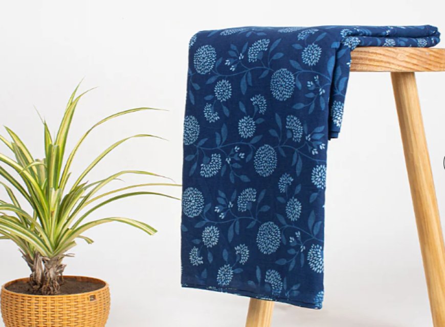 Indigo Print Fabric – A Deep-Dyed Legacy of Tradition and Style