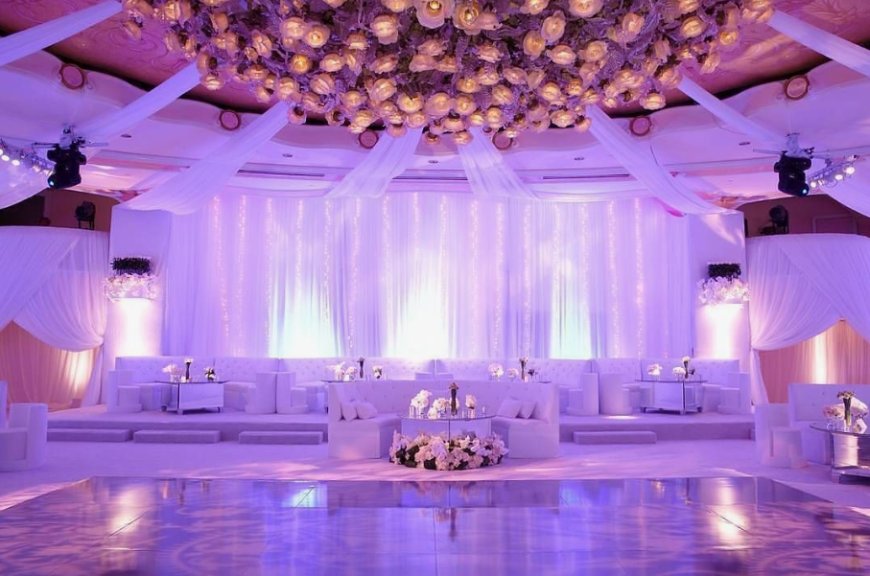 How Wedding LED Lighting Rental Enhances Your Big Day