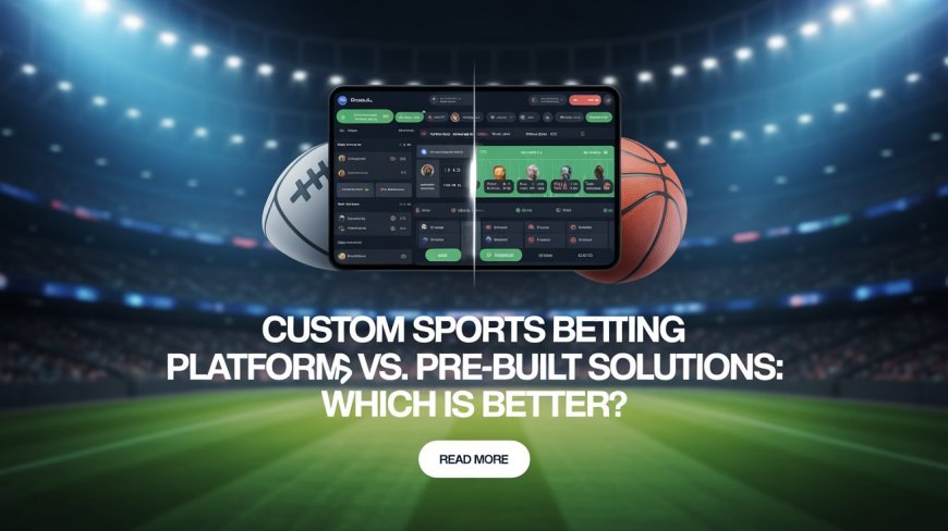 Building a Custom Sports Betting Platform vs. Using Pre-Built Solutions