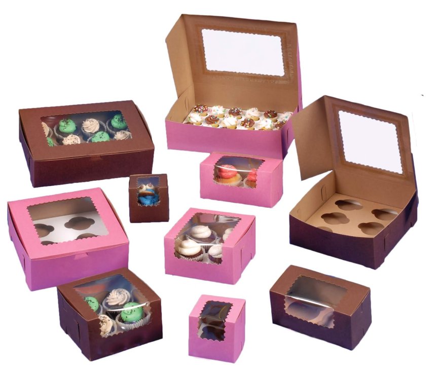 USA Custom Printed Cupcake Boxes for Memorable Bakery Style