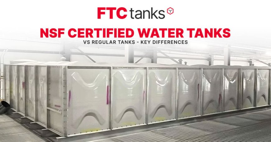 NSF Certified Water Tanks vs Regular Tanks - Key Differences