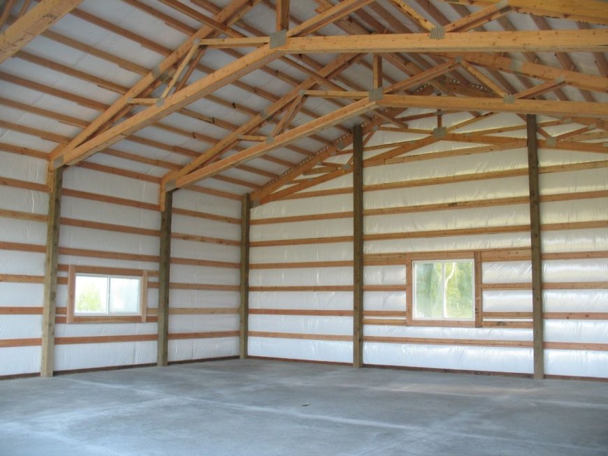 Best Uses of Spray Foam for Pole Barn Insulation